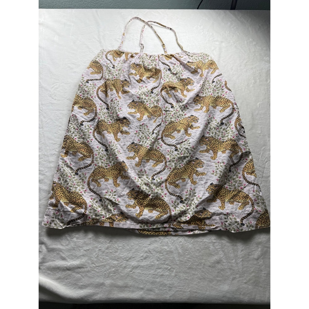 Printfresh Organic Cotton Cami Nightgown Bagheera Leopard Size Large